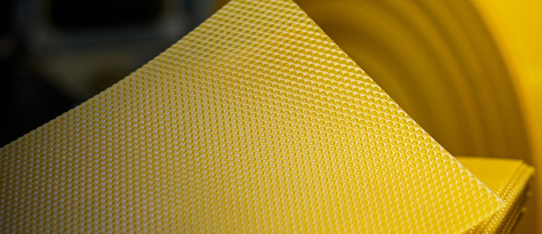 Cire d'abeille gaufrée