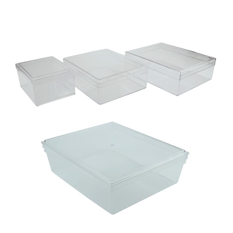 Boîte à section en plexiglass transparent pour miel en rayon