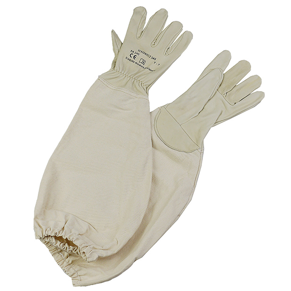 Gants apiculteur cuir bovin confort - taille 5 enfant