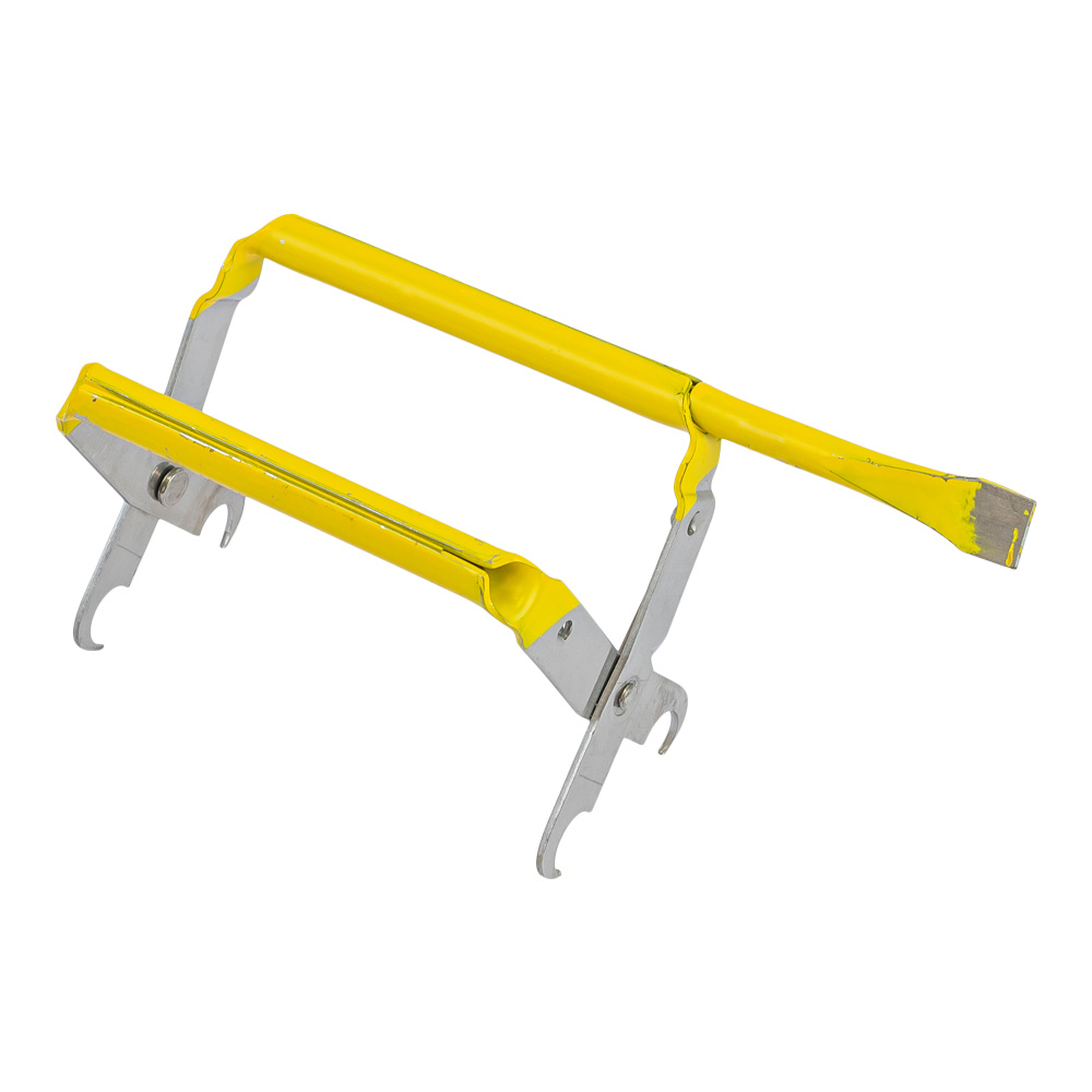 Lève-cadres pince jéro avec levier acier galvanisé 120mm