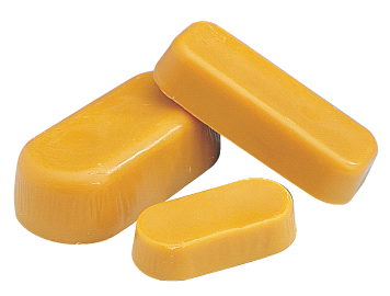 Pain de cire d'abeille épurée pour bougies et décoration - 400 g