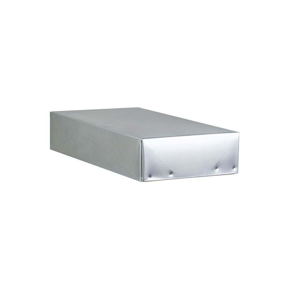 Toit tôle pour ruchette Dadant 6 cadres 290x510x105 mm
