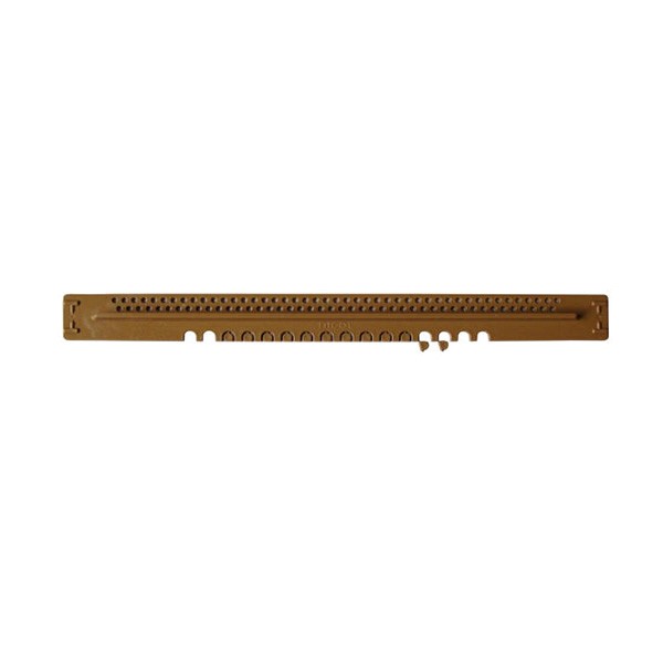Porte d'entrée en plastique réversible Nicot - passage 8.5 mm évolutive