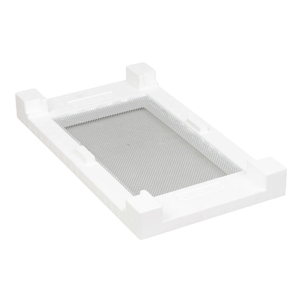 Toit polystyrène pour ruchette Dadant 6 cadres 275x495x50 mm