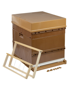 Ruche Dadant 10 cadres plastique compl&egrave;te