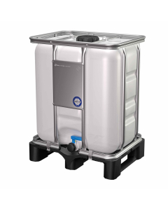 Cuve alimentaire 300l sur palette plastique - Made In France