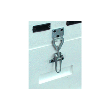 Fermeture à levier galvanisée pour ruche - assemblage corps hausse