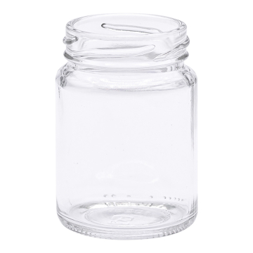 Pot verre cylindrique 125g (106ml) to48 pour miel
