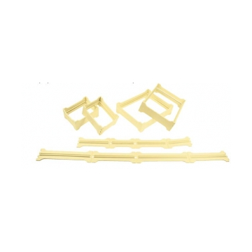 Section plastique miel en rayon