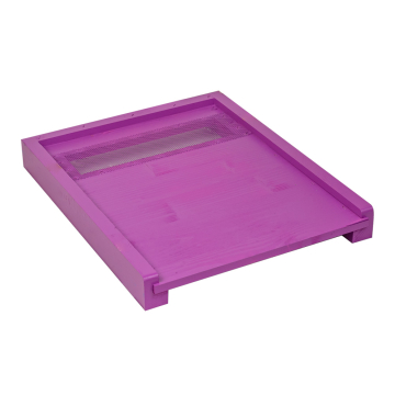 Plateau de ruche 10 cadres ruchéco violet avec aération arrière