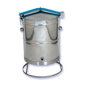 Chaudière à cire vapeur inox pour 10 cadres de corps