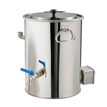 Cuve de fonte pour cire en inox - 12l