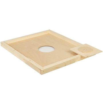 Couvre-cadres en bois avec trou central pour ruche Dadant 10 cadres - Ruchéco