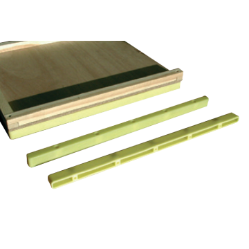 Pieds plastique pour plateau de ruche - paire 490mm