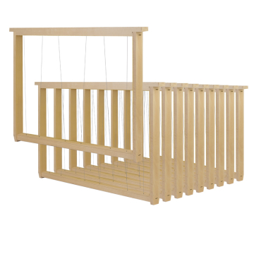 10 cadres droits fils verticaux sans oeillets format Dadant corps PREMIUM