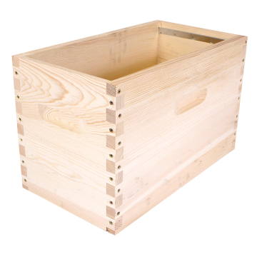 Corps de ruchette dadant 6 cadres à tenons avec crémaillères - Ruchéco