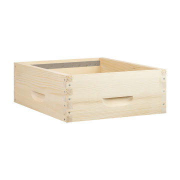 Hausse dadant 9 cadres ruchéco à tenons avec bandes lisses