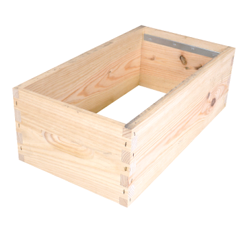 Haussette ruchéco dadant 5 cadres avec bandes lisses 275x500mm