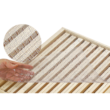 Grille à reine plastique souple et robuste 410x505 mm