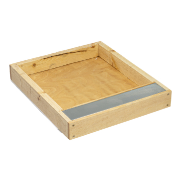 Nourrisseur couvre-cadres bois paraffiné ruchéco - 9kg pour ruche 10 cadres