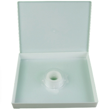 Nourrisseur rectangulaire jumbo 4l sur couvre-cadres - plastique alimentaire