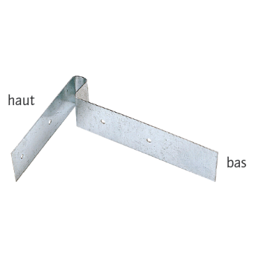 Répare-cadre en acier galvanisé pour tête de cadre cassée