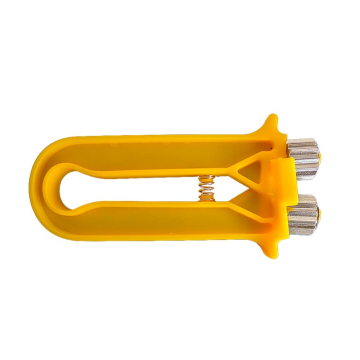 Roulette zig-zag plastique pour filage des cadres de ruche