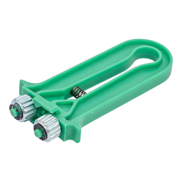 Roulette zig-zag plastique pour filage des cadres de ruche