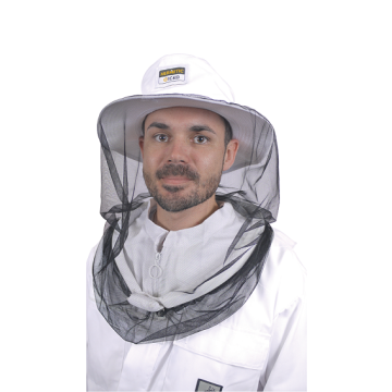 Chapeau apiculteur avec voile gamme gabee - protection légère et ajustable
