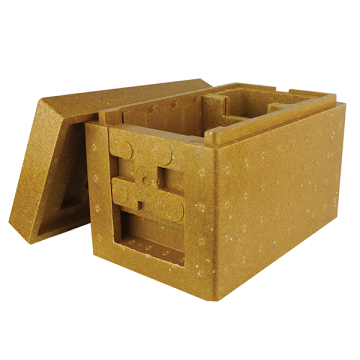 Mini nucléi de fécondation apidea en polystyrène brun