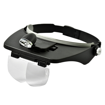 Loupe serre-tête led pour greffage apicole et élevage de reines