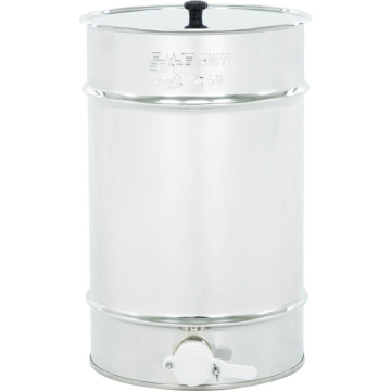 Maturateur miel inox à fond plat - 50 kg