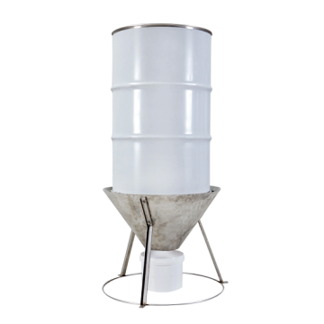 Support Égout'fût en inox pour fût alimentaire