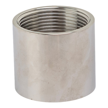 Raccord manchon inox femelle-femelle Ø 40x49 mm