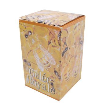 Boîte carton prestige pour gelée royale