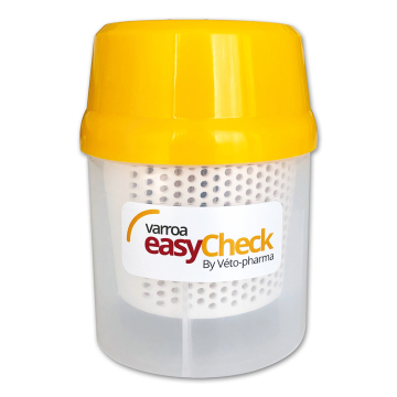 Testeur varroa EasyCheck pour évaluation ruche