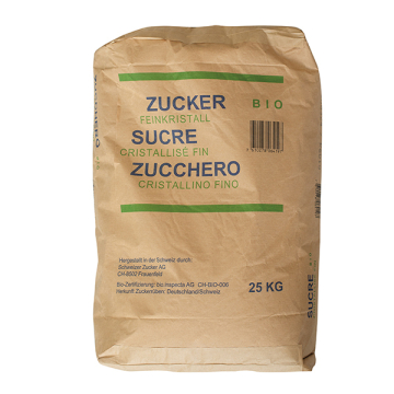 Sucre de betterave alimentaire bio pour nourrissement apicole - sac de 25kg