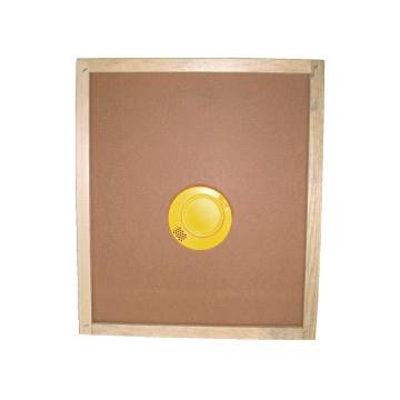 Couvre-cadres chasse-abeilles 2 sorties pour ruche Dadant 10 cadres