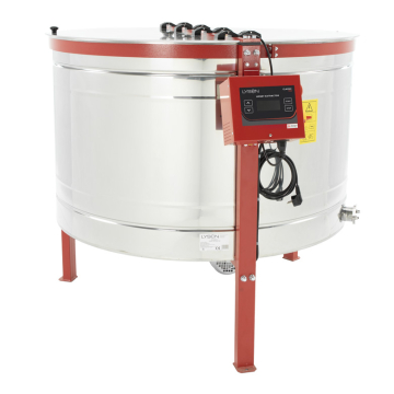 Extracteur miel électrique tangentiel réversible - 24 cadres Dadant hausse, 12 Dadant corps, 12 Langstroth - Master Line