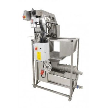 Ensemble machine à désoperculer premium avec extruder - stand inclus 100 kg/h