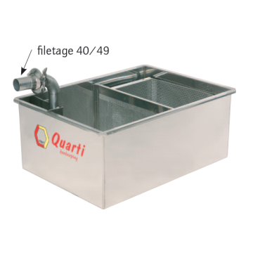 Bac décanteur miel simple cuve - Quarti