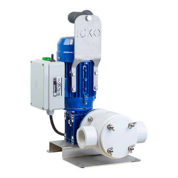 Pompe à palette pour miel et sirop moteur 750w