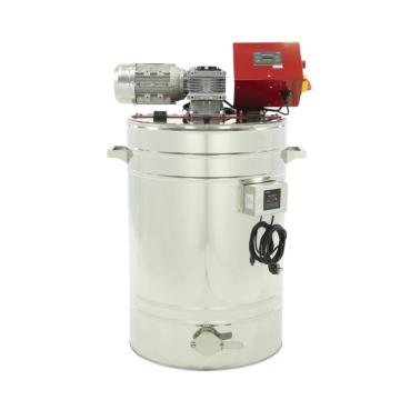 Mélangeur miel professionnel double cuve inox 150l - température contrôlée