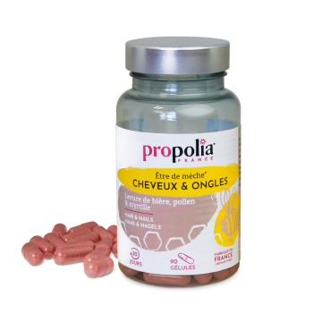 Gélules cheveux et ongles Propolia (90 gélules)