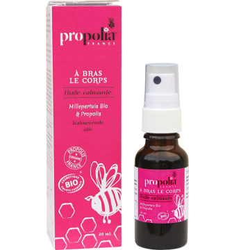 Huile calmante propolis & millepertuis - piqûres & rougeurs 15ml Propolia