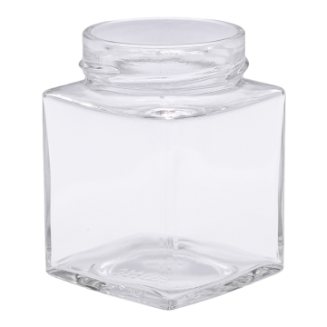 Palette de 1904 - Pots en verre carré 400 g (314 ml) TO66