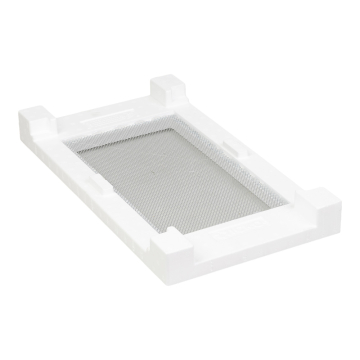 Toit polystyrène pour ruchette Dadant 6 cadres 275x495x50 mm