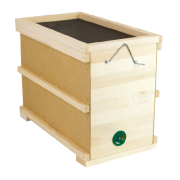 Ruchette Dadant longueur Langstroth 5 cadres (sans toit)