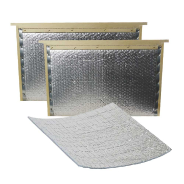 Pack isolation pour ruche Dadant : 1 couvre cadre isolant + 2 partitions