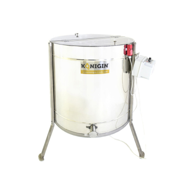 Extracteur miel électrique radiaire königin 8 cadres dadant hausse - 250w automatique